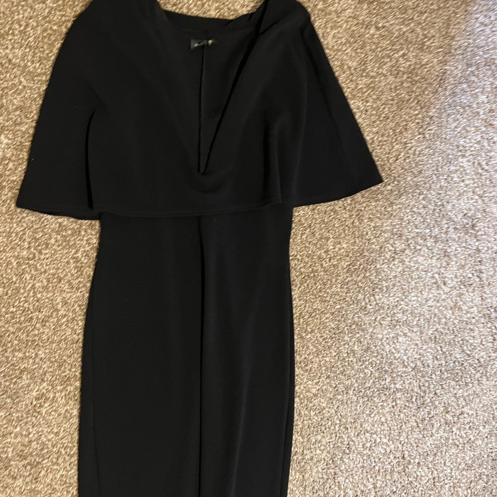 Black maxi dress